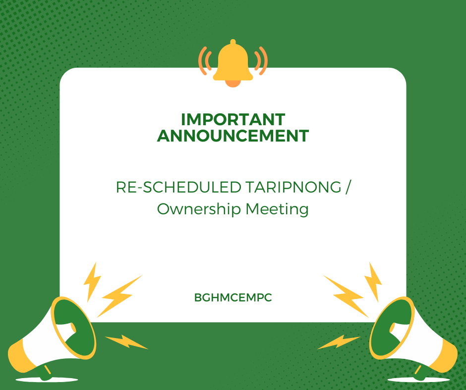 Re-Scheduled Taripnong